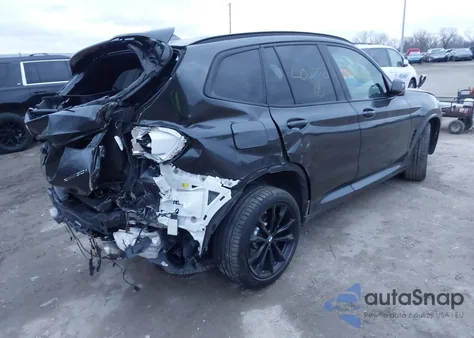 2022 BMW X3 xDrive30I z USA, uszkodzony, nr VIN 5UX53DP05N9L05280